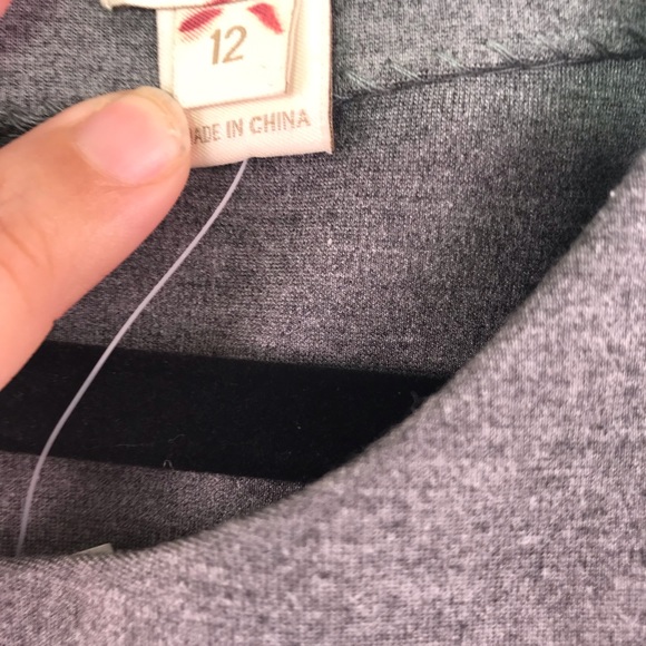 J. Crew Grey Black Color Block Zip Back Dress - Picture 4 of 8